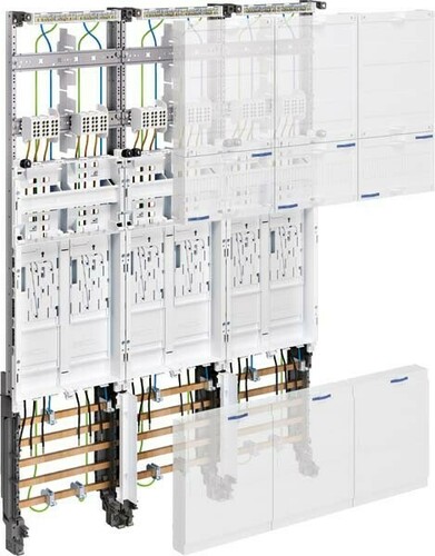 Hager Komplettfeld universZ BKE-I,6 Zählerplätze ZL3EL261H