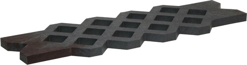 Elsta Mosdorfer Sockelrost KSRS5/6X21#1517