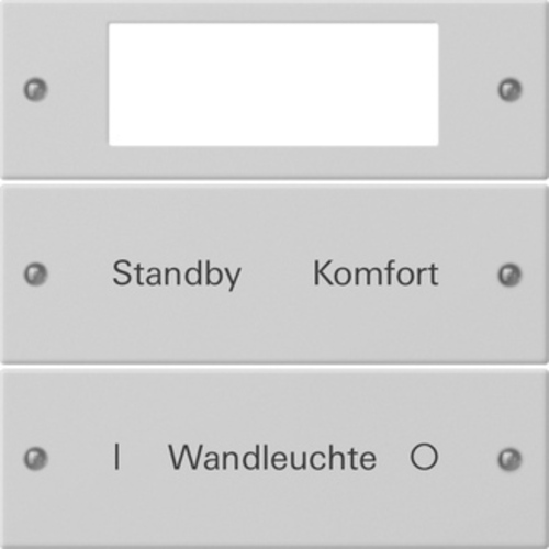 Gira Wippenset 2-f. Plus beschr.gr lack. 2212015