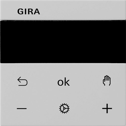 Gira Jalousie+Schaltuhr-Display grau 5366015