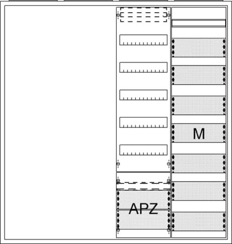 Striebel&John Ausbauschrank APA47 2F1V5A2M1 AA47A2AM
