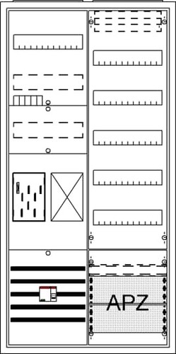 Striebel&John Komplettschrank APBKE-IA271Z1R1V5A2O BA27CBL