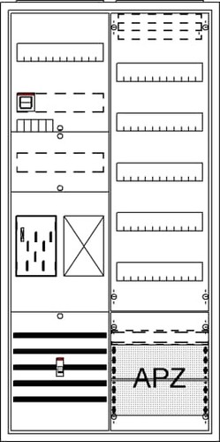 Striebel&John Komplettschrank APBKE-IA271Z1R1V5A2 BA27TB