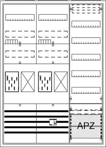 Striebel&John Komplettschrank APBKE-IA372Z2R1V5A2O BA37BGL