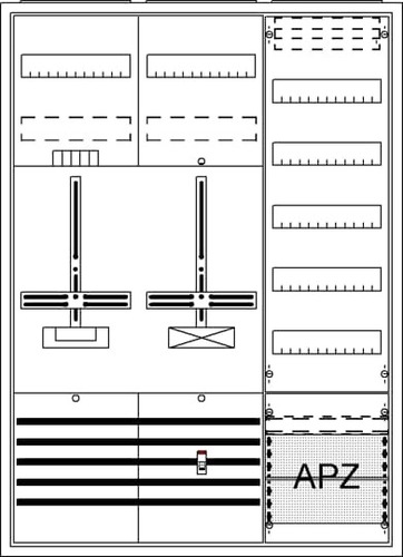 Striebel&John Komplettschrank AP3Pkt.A371Z1S1V5A2 DA37BC