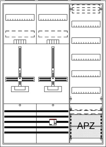 Striebel&John Komplettschrank AP3Pkt.A372Z1V5A2OVR DA37BGL