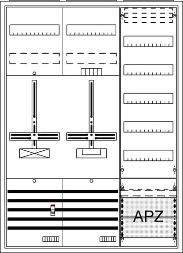 Striebel&John Komplettschrank AP3Pkt.A371Z1S1V5A2 DA37GC