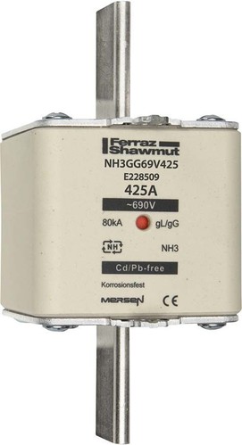Mersen NH-Sicherungseinsatz SF Gr.3 gG 425A/690V KM NH3GG69V425