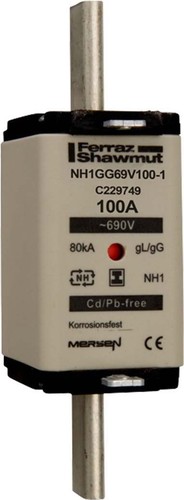 Mersen NH-Sicherungseinsatz SG Gr.1 gG 100A/690V KM NH1GG69V100-1
