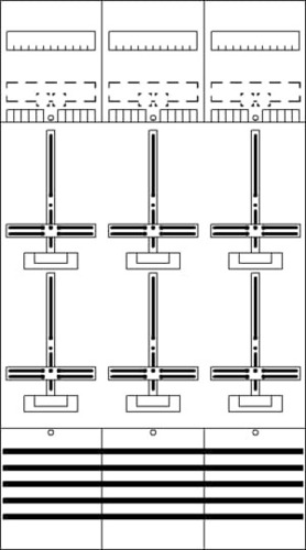 Striebel&John Zählerfeld 9RE 6Z vorverdrahtet DF39B6
