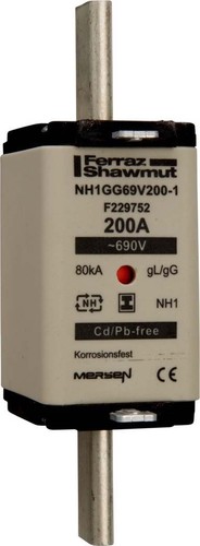 Mersen NH-Sicherungseinsatz SG Gr.1 gG 200A/690V KM NH1GG69V200-1