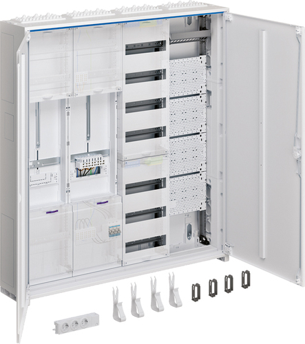 Hager Komplettschrank 1ZP,RES, univ.Z ZB34WL17N