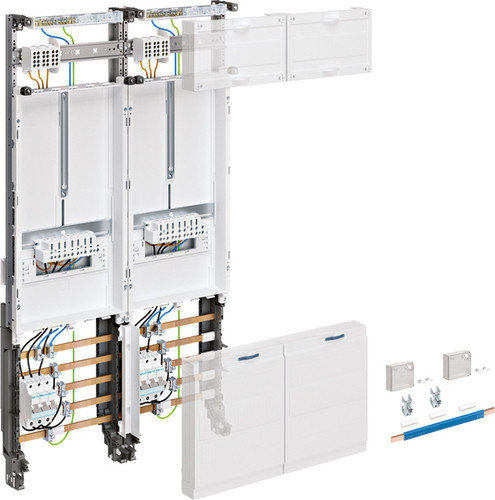 Hager Komplettfeld 2ZP, univ. ZK2L2Z