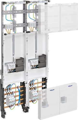 Hager Komplettfeld 2ZP, univ. ZK3L2Z