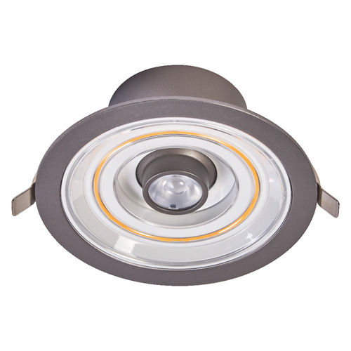 Ledvance LED-Downlight 2700K, aluminium Decor #4058075832954