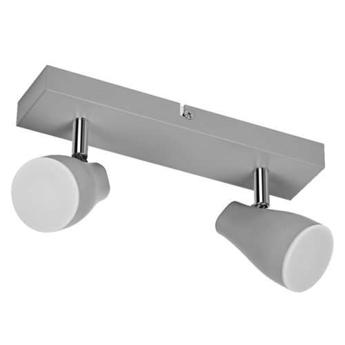 Ledvance LED-Leuchte 2x GU10 2700K, grau LED S #4058075826519