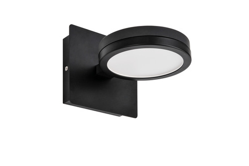 LIGHTME LED-Wandleuchte GX53 827-840, schwarz LM85673