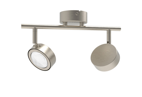LIGHTME LED-Deckenleuchte GX53 827, nickel LM85821