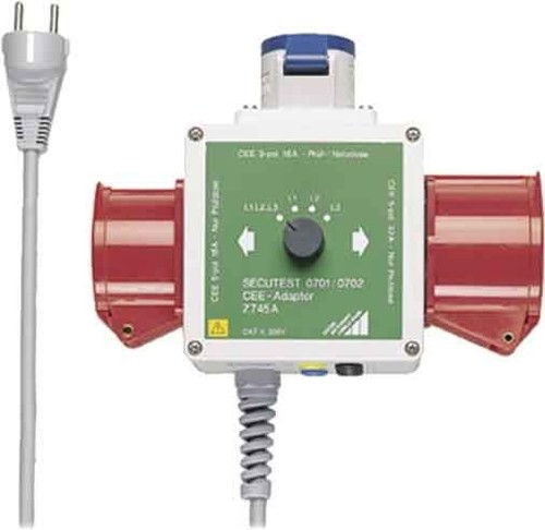 Gossen Metrawatt Adapter CEE-Adapter