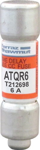 Mersen Sicherungseinsatz Class CC 6A/600V 10x38 ATQR6