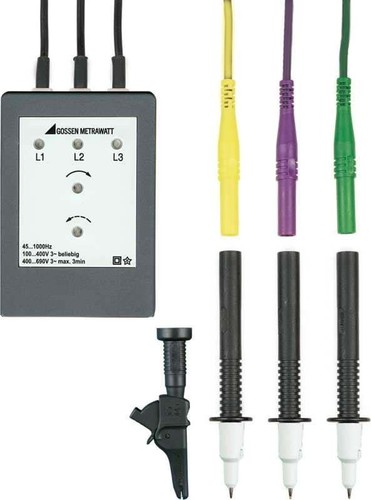 Gossen Metrawatt Drehfeldrichtungsanzeiger PhaseCop 2 Gossen Metrawatt Drehfeldrichtungsanzeiger PhaseCop 2