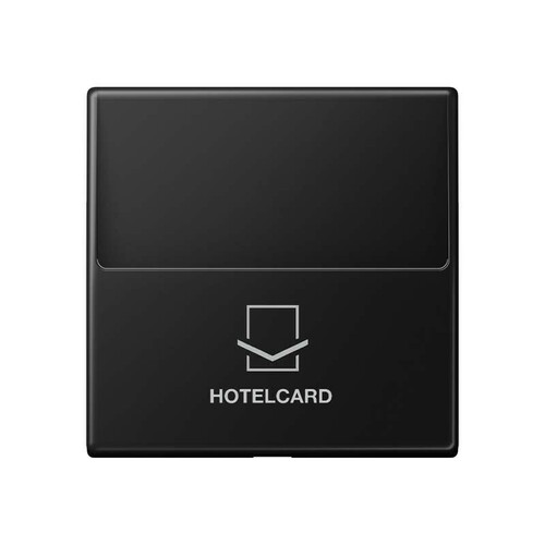 Jung Hotelcard-Schalter graphitschwarz matt A 590 CARD SWM