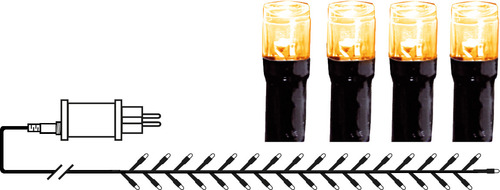 Star Trading LED-Lichterkette 180 LEDs 594-16-1