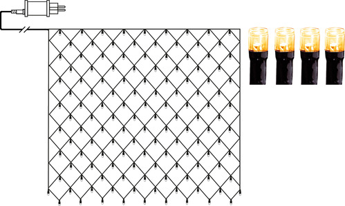 Star Trading LED-Lichternetz 3x3 m 594-22-1