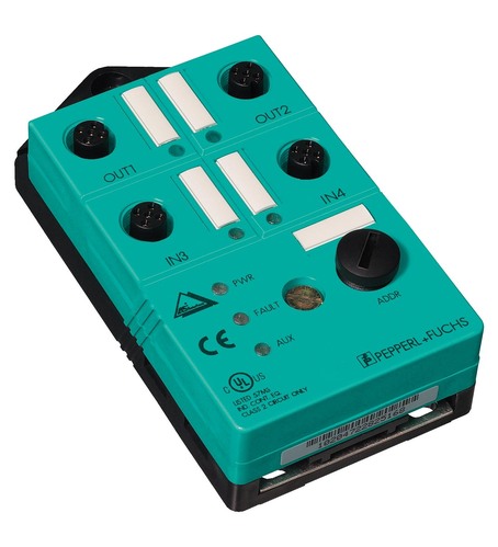 Pepperl+Fuchs Fabrik AS-Interface Modul VBA-2E2A-G2-ZEJ/XE2J Pepperl+Fuchs Fabrik AS-Interface Modul VBA-2E2A-G2-ZEJ/XE2J