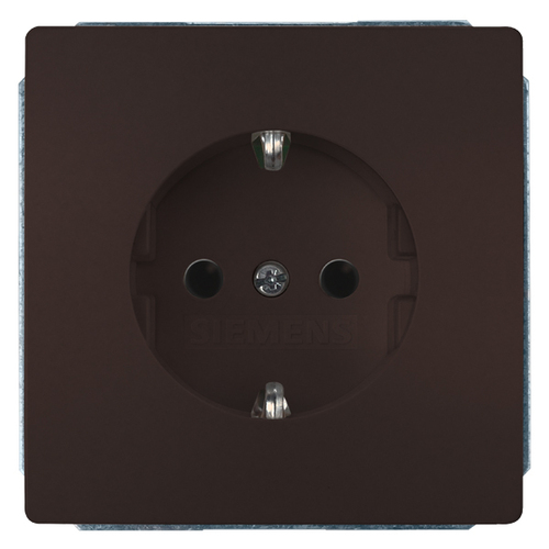 Siemens Dig.Industr. style SCHUKO Ber.schutz schoko 5UB1855-0CH01