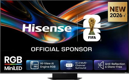 Hisense 4K RGB Mini LED ULED-TV 165cm,170HZ,HDR IQ 65UR9DS Hisense 4K RGB Mini LED ULED-TV 165cm,170HZ,HDR IQ 65UR9DS