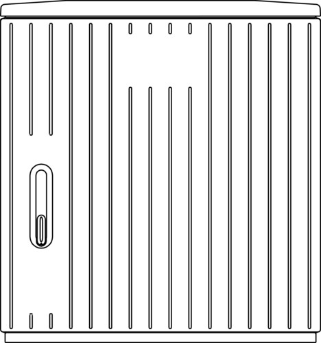 Elsta Mosdorfer Polyesterschrank A100-1 DS MO 10016809