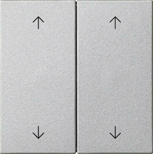 Gira Wippe 2-fach Alu 538726