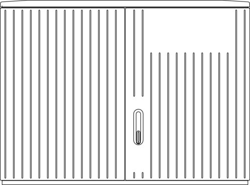 Elsta Mosdorfer Polyesterschrank A890-3 MO 10038554