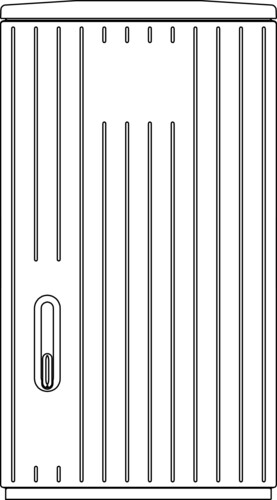 Elsta Mosdorfer Polyesterschrank A850-0 54 BP MO 10050262