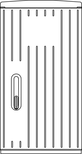 Elsta Mosdorfer Polyesterschrank A100-00 DS LEER 10050283