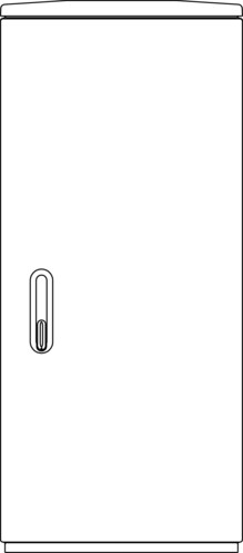Elsta Mosdorfer Polyesterschrank A655-0 MO 10050831