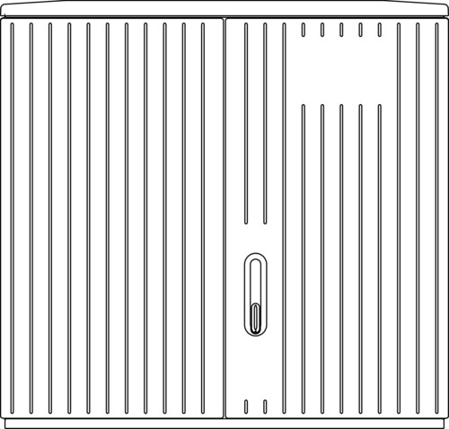 Elsta Mosdorfer Polyesterschrank A880-2 DS MO 10050948