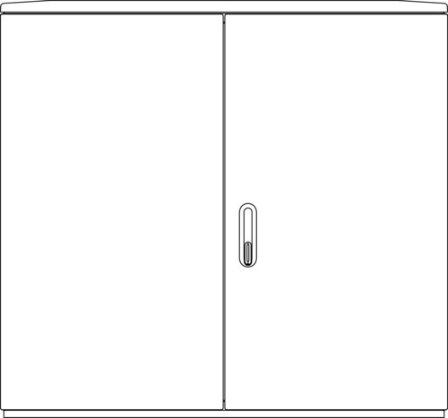 Elsta Mosdorfer Polyesterschrank A685-3 LEER 10051449