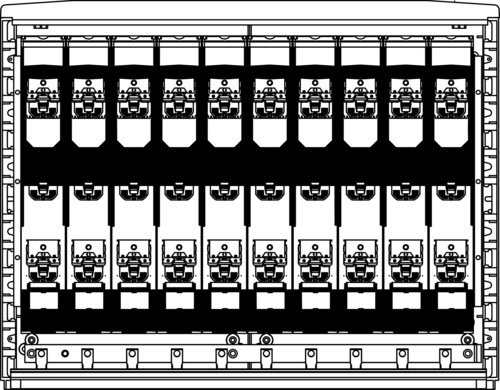 Elsta Mosdorfer Kabelverteilerschrank mit Sammelschienen LS12C.A0