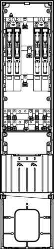 Elsta Mosdorfer Kabelverteilerschrank mit Sammelschienen LS38S.EV04
