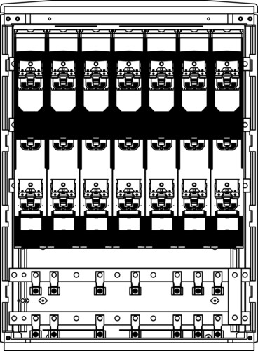 Elsta Mosdorfer Kabelverteilerschrank mit Sammelschienen LS81S.70