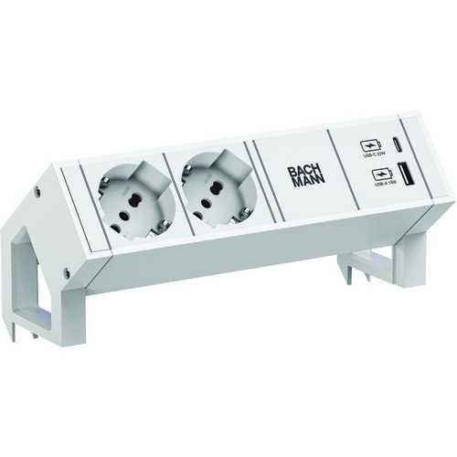 Bachmann Steckdosenleiste DESK2 2xP40 902.3225 Bachmann Steckdosenleiste DESK2 2xP40 902.3225