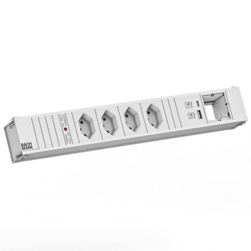 Bachmann Steckdosenleiste CONI 4xCH 0° 912.714