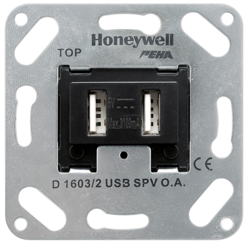 Peha USB-Ladestation 3,1 A D 1603/2 USB SPVo.A. Peha USB-Ladestation 3,1 A D 1603/2 USB SPVo.A.