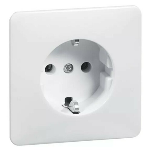 Peha Standard Steckdose reinweiß ohne Krallen D 80.6611.02 Peha Standard Steckdose reinweiß ohne Krallen D 80.6611.02