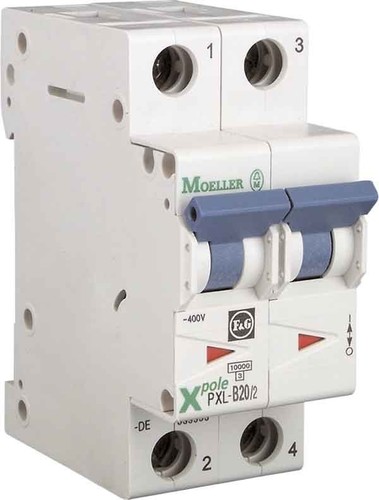 Eaton LS-Schalter m.Beschrift. D 13A, 2p PXL-D13/2 Eaton LS-Schalter m.Beschrift. D 13A, 2p PXL-D13/2