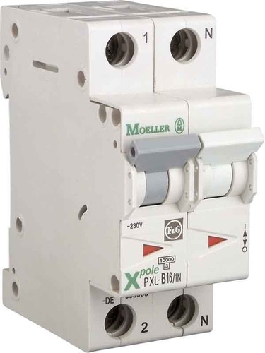 Eaton LS-Schalter m.Beschrift. D 40A, 1p+N PXL-D40/1N Eaton LS-Schalter m.Beschrift. D 40A, 1p+N PXL-D40/1N