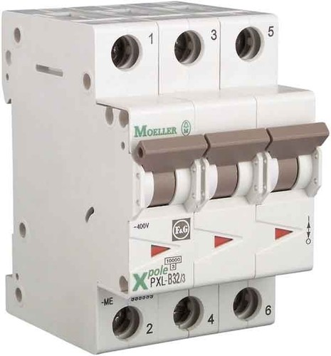 Eaton LS-Schalter m.Beschrift. D 40A, 3p PXL-D40/3 Eaton LS-Schalter m.Beschrift. D 40A, 3p PXL-D40/3