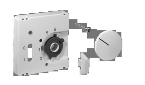 Alre-it Deckelset f. Raumtemperaturreg JZ-035.001